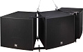 Electro-Voice EVH-1152S/66-BLK Двухполосный коаксиальный громкоговоритель. 15", 8 Ом, 500/2000 Вт, 40° x 30°, SPL MAX 139 дБ