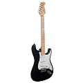 ROCKDALE Stars Plus SSS Maple Black электрогитара, цвет черный