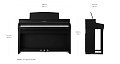 KAWAI CA401 R цифровое пианино, цвет матовый палисандр 