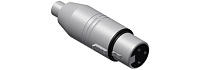 Procab VC101 Переходник RCA мама -  XLR 3-pin мама