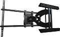 Wize Pro A65 Универсальное шарнирное настенное крепление для 37"-65"+ дисплеев, Max VESA 800x672 мм, наклон +15/-5°, поворот 50°, вращение +6/-6°, расстояние от стены 9-69 см, до 91 кг, черн.