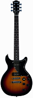 CRUZER LJ-550/3TS  6-струнная электрогитара, sunburst, 2S, 2V2T, 3-х поз.переключатель, тип- PRS