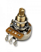 GIBSON PPAT-510 500k GIBSON 500k OHM AUDIO TAPER/SHORT SHAFT потенциометр 500кОм, логарифмическая характеристика, короткая ось
