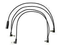 Rockboard FLAT DAISY CHAIN DC4 A  Разветвитель 9 В питания пассивный (кабель) 1 на 4, угловой