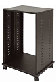 PROAUDIO M16U  Рэковая стойка, 16U, глубина 375 мм, резиновые ножки, колесики