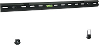 Wize WU65 Универсальное фиксированное настенное крепление для 37"-65"+ LED телевизоров, VESA 800x600, расстояние от стены 2 см, встроенный уровень, до 60 кг, черн.