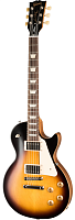 GIBSON Les Paul Tribute Satin Tobacco Burst электрогитара, цвет табачный берст, в комплекте кожаный чехол