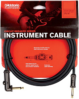 PLANET WAVES PW-AGRA-20 кабель распаянный инструментальный, джек-угл. джек 6,10 метра, кнопка вкл/выкл