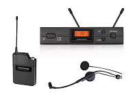 Audio-technica ATW-2110a/HC2 головная радиосистема с конденсаторным микрофоном Audio-technica ATM73CW