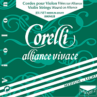 SAVAREZ 800MLB Medium Light Corelli Alliance Vivage струны для скрипки