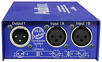 ARX ISO Combiner DUO Пассивный микшер 4х2, трансформаторная развязка балансного сигнала, разъемы XLR