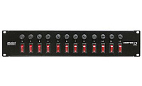IMLIGHT Switch 12 Блок переключателей, 1 фаза, 12 каналов по 5А, защита предохранители, вход-выход клеммы, монтаж в рэк, высота 2U