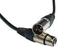 ROCKDALE MC001-50CM готовый микрофонный кабель, разъёмы XLR, длина 50 см