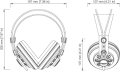 Superlux HD681F профессиональные полуоткрытые динамические наушники для мониторинга, с ровной АЧХ