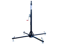 Work LW-150D  раздвижная световая стойка с лебедкой, 5 м, нагрузка max/min 100 / 30 кг