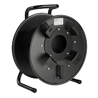 Schill  HT 381.RM-schwarz Металлическая кабельная катушка с внешним держателем кабеля