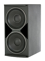 JBL ASB7128 сабвуфер, 2х18` 2269Н SVG, Мощность: 20-1000 Гц, 2400 Вт (6400 Вт peak), 2 hrs, 135 дБ-SPL (141 дБ peak) , 4 Ом - параллельный, 2 х 8 Ом - дискретный