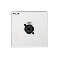 Ecler WPaCNX-CBO Настенная панель с комбинированным разъемом XLR + джек 6.3 мм "мама"