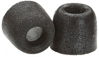 COMPLY Tx-200 BLK-S серия Isolation Plus, 3 пары амбюшур для наушников, размер S маленький, цвет черный, материал - полиуретановая пена и термопластичный эластомер