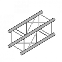 Dura Truss DT 24-150 straight  Ферма алюминиевая, сечение 220х220мм, длина 1500мм. Труба 32х2. Макс. распределенная нагрузка 375кг\м. Вес 4,4кг