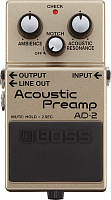 Boss AD-2 предусилитель для электроакустической гитары