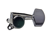 Gotoh SG381-HAPM-01-CK  колки локовые, автозажим, регулируемые, 3+3, черный хром; schaller large