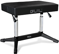 GUIL BQ-05 банкетка для пианиста, мягкое прямоугольное сиденье, пневматическая регулировка высоты
