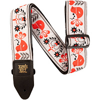 ERNIE BALL 4689  гитарный ремень Jacquard с рисунком Red Bird Winter
