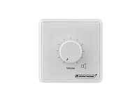 Omnitronic PA volume controller  Регулятор громкости для громкоговорителей, 30Вт. Цвет белый. Размеры:80 x 80 x 67мм.