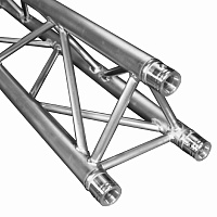 Dura Truss DT 33-050 straight Ферма алюминиевая, сечение 290х290 мм, длина 50 cм. Труба 50х2. Макс. распределенная нагрузка 750 кг/м