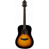 CRAFTER HD-250/VS акустическая гитара, верхняя дека ель, корпус красное дерево, цвет винтажный санберст