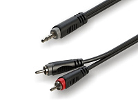 ROXTONE RAYC150/10 Аудиокабель, 3.5 мм stereo Jack  2 x RCA, AC010, длина 10 метров