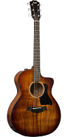 TAYLOR 224ce-K DLX 200 Series Deluxe гитара электроакустическая, форма корпуса Grand Auditorium, кейс