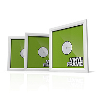 Glorious Vinyl Frame Set White комплект рамок для обложек винила формата 12'', цвет белый, 3 штуки