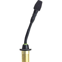 SHURE MX405/S суперкардиоидный конференц-микрофон на "гусиной шее" 5" с предусилителем и индикатором, цвет черный