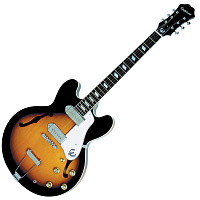 EPIPHONE CASINO VINTAGE SUNBURST полуакустическая электрогитара, цвет санбёрст