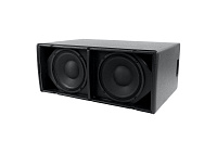 MARTIN AUDIO BlacklineX X210B пассивный сабвуфер, серия BlacklineX, 2x10", 4Ом, 500Вт AES/2000Вт пик, SPL (пик) 133 дБ, черный
