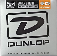 DUNLOP DBSBS40120 Super Bright Steel Bass 40-120 5 Strings струны для 5-струнной бас-гитары