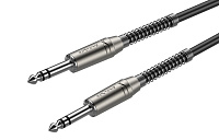 ROXTONE SMJJ200/5 Инструментальный кабель, диаметр 6 мм, 6.3 мм stereo Jack  6.3 мм stereo Jack, длина 5 метров