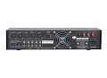 DSPPA MP-6912 Микшер-усилитель для дискуссионной системы 120 Вт/100 В, 6 микр./4 AUX входа, 1 выход. 7 полос эквализации. Регулировка громкости каждого канала