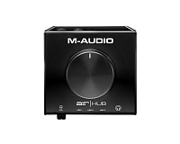 M-Audio AIR Hub USB аудиоинтерфейс, 2х1/4" TRS Jack аудиовыхода с регулировкой уровня сигнала, 1/4" TRS Jack стереовыход на наушники с регулировкой уровня сигнала