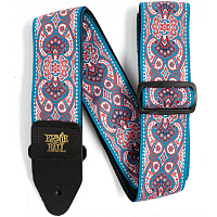 ERNIE BALL 4666  гитарный ремень Jacquard с рисунком Pink Paisley