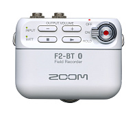 Zoom F2-BT/W полевой стереорекордер, Bluetooth, цвет белый