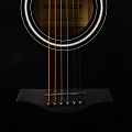 ROCKDALE Aurora D3 BK Gloss акустическая гитара, дредноут, цвет черный 