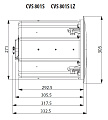 Tannoy CVS 801S потолочный сабвуфер с колпаком