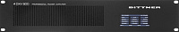 BITTNER Audio 4DXV 500 Усилитель 4х500 Вт / 100 В, секвентальное включение, сухие контакты, вход для питания 24 В