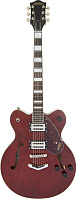 GRETSCH G2622 STRML CB DC WLNT полуакустическая электрогитара, цвет Walnut Stain
