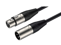 ROXTONE SMXX200/0,5 Кабель микрофонный (2x0.22 кв.мм, D: 6 мм), XLR(3P)(RX3FP-NT)  XLR(RX3MP-NT), длина 0.5 метра