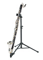 K&M 15060-011-55 подставка для кларнета, выс 70-120 см, ш 57-87 см, сталь, чёрная