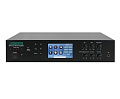 DSPPA MP-2725 Микшер-усилитель. 6 зон. Мощность 250 Вт/100 В. Программируемый таймер. Плеер МР3 (USB/SD), AM/FM тюнер. Сенсорный дисплей 4,3". 1 микр. вход, 1 AUX вход, 1 AUX выход. Размер 418х338х88 мм